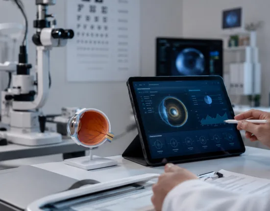 Bausch + Lomb’s Orphia AI-powered digital health platform is designed to support cataract patient education and reduce administrative pressure on ophthalmology practices. Representative image.