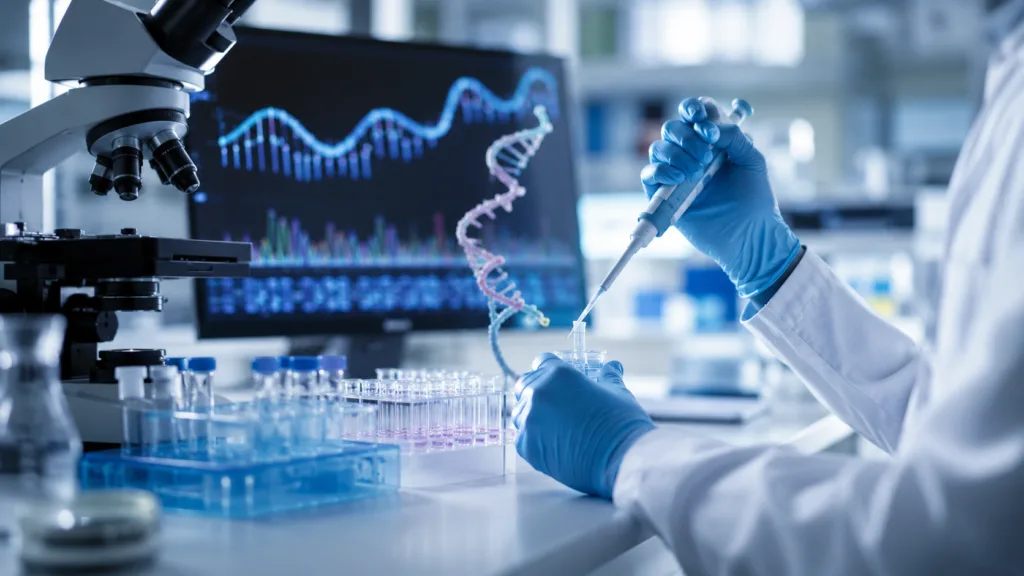 BioMarin and n-Lorem Foundation are advancing early research into a potential antisense medicine targeting the RNU4-2 variant associated with ReNU syndrome, a newly identified rare neurodevelopmental disorder. Representative image.