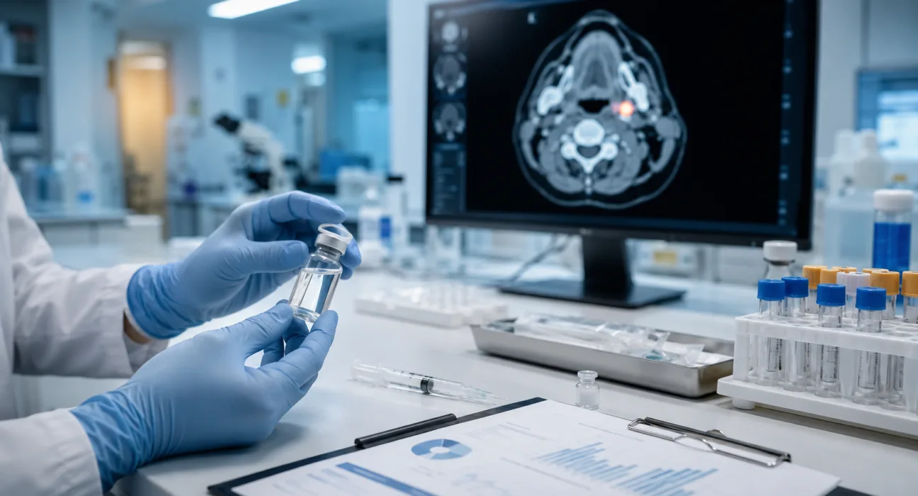 CEL-SCI’s 212-patient Multikine Phase 3 confirmatory study will test the investigational immunotherapy in biomarker-selected patients with newly diagnosed head and neck cancer. Representative image.