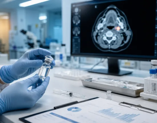 CEL-SCI’s 212-patient Multikine Phase 3 confirmatory study will test the investigational immunotherapy in biomarker-selected patients with newly diagnosed head and neck cancer. Representative image.
