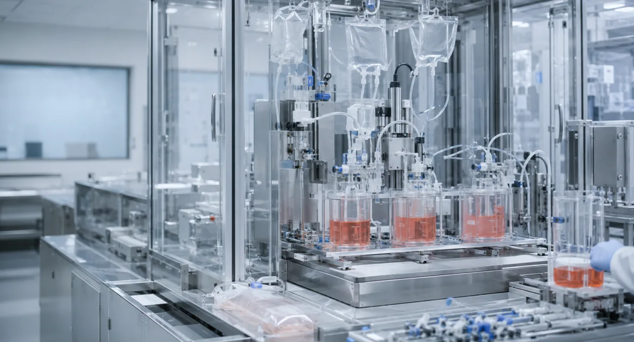 Cellares and Sonoma Biotherapeutics are collaborating to automate manufacturing of the investigational SBT-77-7101 engineered Treg cell therapy on the Cell Shuttle platform. Representative image.