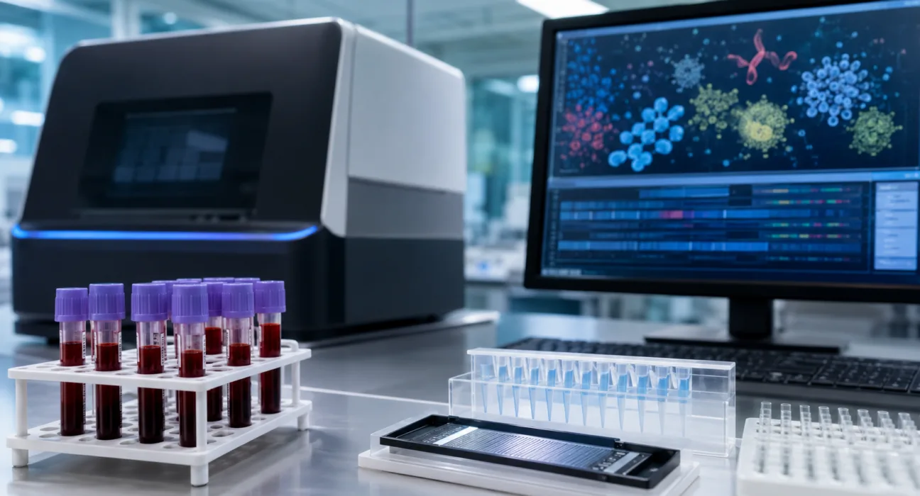 Bruker’s acquisition of the DISQVER clinical metagenomics platform strengthens its push into blood-based pathogen analysis for sepsis and bloodstream infection research. Representative image.