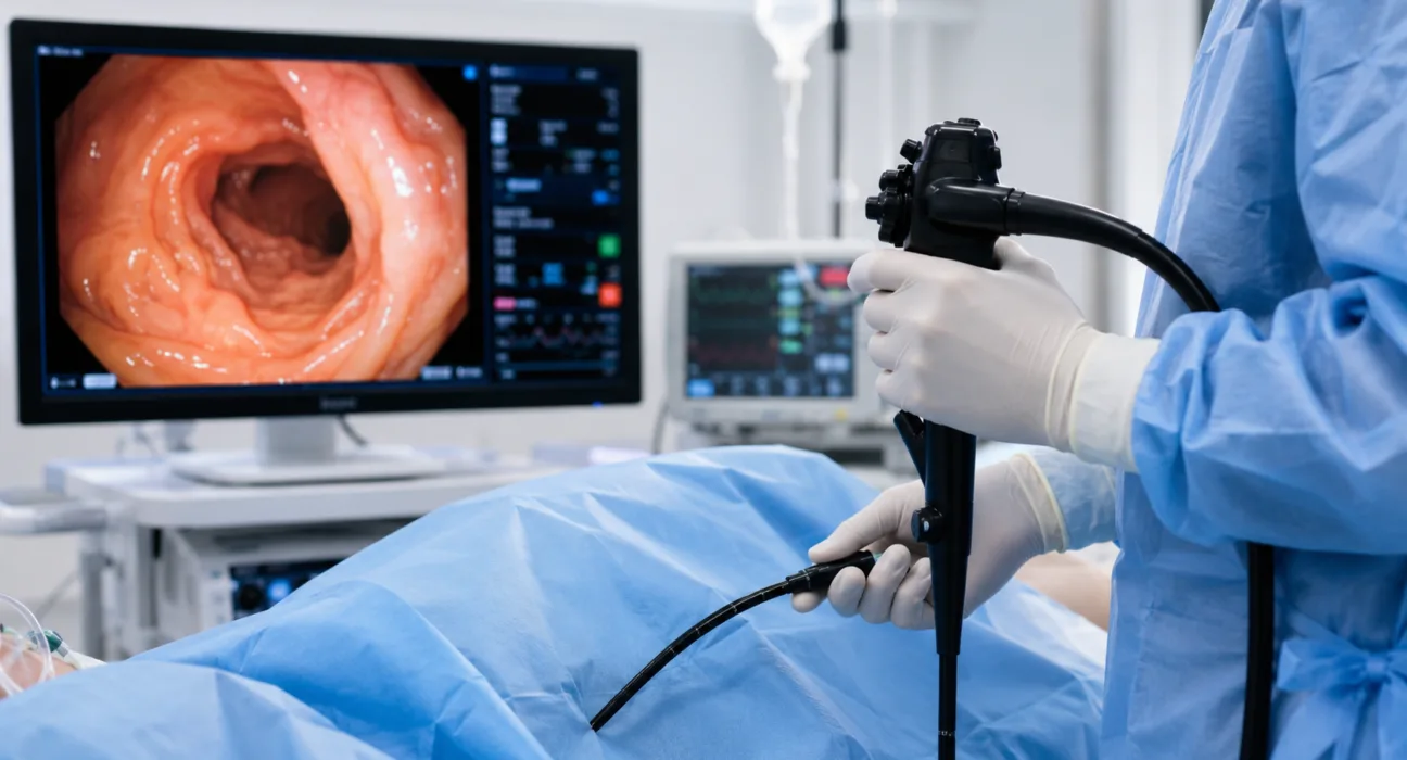 Representative image: Endoscopic procedure scene highlighting Endogenex’s fully enrolled ReCET Clinical Study and the emerging role of gut-targeted medical devices in type 2 diabetes treatment.