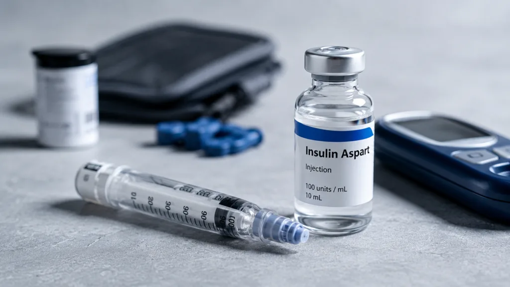 Meitheal Pharmaceuticals’ FDA approval of Garzulys insulin aspart-fsan adds a new biosimilar option to the U.S. rapid-acting insulin market, sharpening competition around pricing, patient access and reliable supply. Representative image.