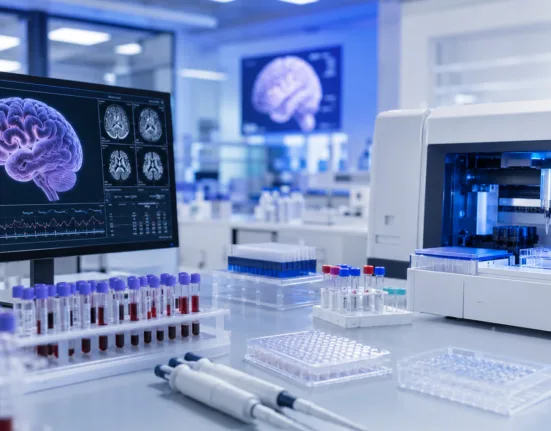 AI-engineered enzymes, automated molecular testing and blood-based Alzheimer’s biomarker analysis illustrate Fapon’s ADLM 2026 strategy to support faster diagnostic development in North America. Representative image.