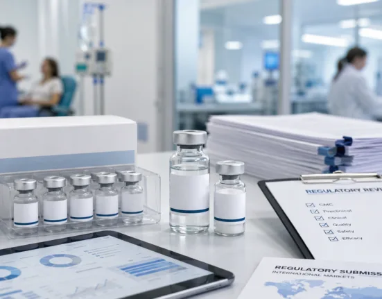 Fresenius Kabi’s PB016 vedolizumab biosimilar has entered FDA and EMA review, advancing a potential Entyvio competitor for ulcerative colitis and Crohn’s disease. Representative image.