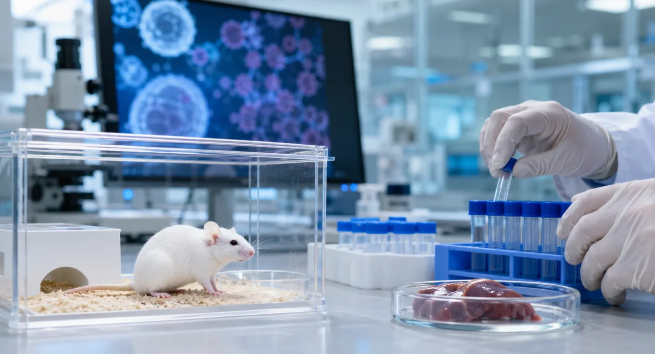 GemPharmatech and Humlab Global are expanding global access to humanized mouse models for liver disease, oncology and preclinical drug research. Representative image.