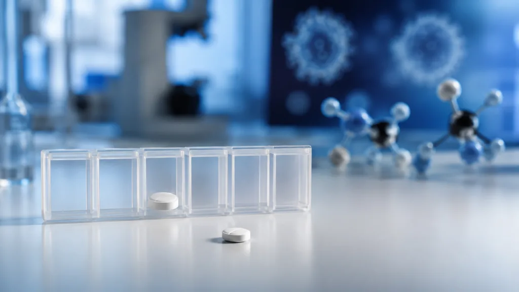 Gilead Sciences and Merck’s investigational once-weekly HIV pill maintained virological suppression in the Phase 3 ISLEND-1 and ISLEND-2 trials. Representative image.