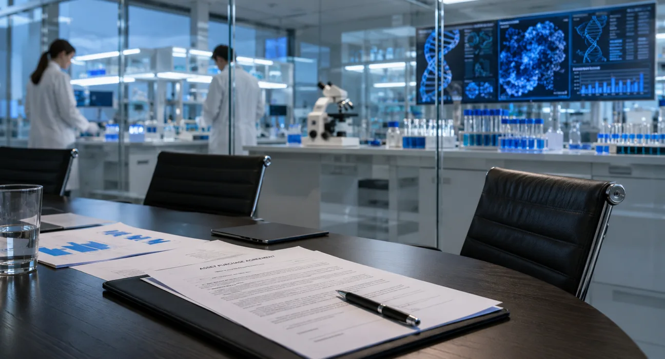 Canton Strategic Holdings’ $3.5 million seller-financed sale of Gravitas Life Sciences separates its clinical-stage biotechnology pipeline from its Canton Network-focused digital asset strategy. Representative image.