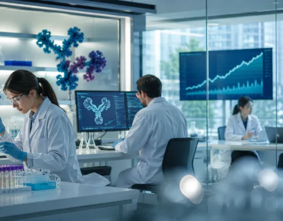 Harbour BioMed’s antibody discovery platforms and global biopharma partnerships are supporting revenue growth and a seventh consecutive profitable half-year, although the company’s full interim results will determine the durability of its earnings momentum. Representative image.