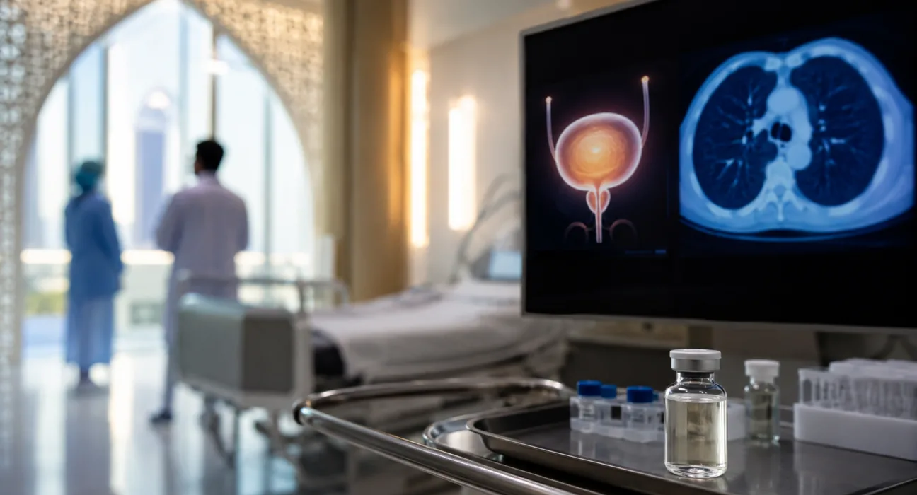 ImmunityBio’s ANKTIVA has received United Arab Emirates marketing authorization for BCG-unresponsive bladder cancer and previously treated metastatic non-small cell lung cancer, expanding the immunotherapy’s international regulatory footprint. Representative image.