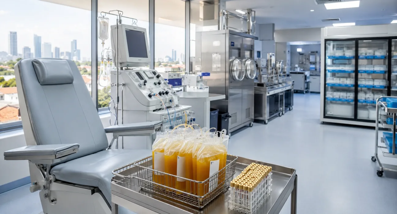 Representative image: Takeda Pharmaceutical Company Limited’s planned $30 million Indonesia plasma donation network aims to strengthen access to plasma-derived medicines while local manufacturing remains under review.