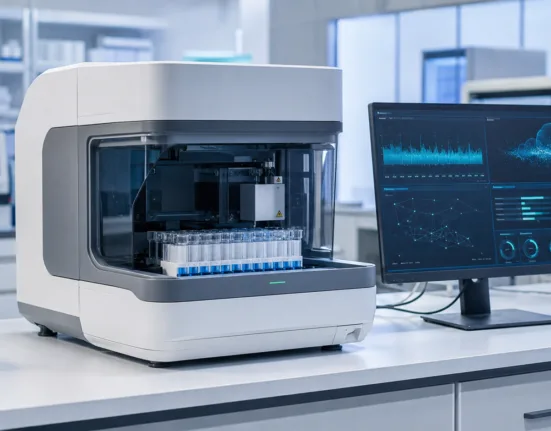 LRE Medical’s connected, AI-ready IVD instrument framework highlights the growing role of cloud connectivity, cybersecurity and remote lifecycle management in laboratory diagnostics. Representative image.