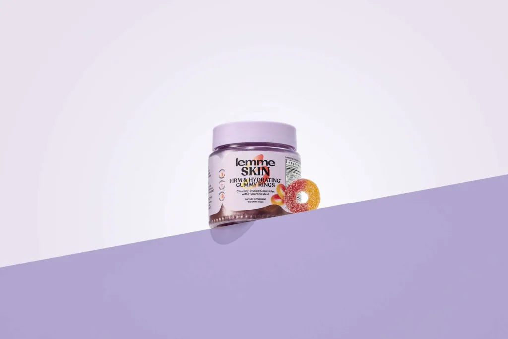 Lemme targets the beauty-from-within market with Ceramosides skin gummy rings