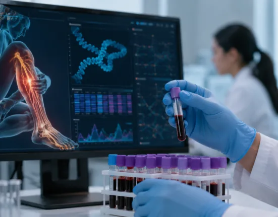 Researchers examine blood-based RNA biomarkers that could eventually support more objective assessment and treatment monitoring for neuropathic pain, as Lilac Biosciences and Soin Neuroscience outline a translational testing roadmap. Representative image.