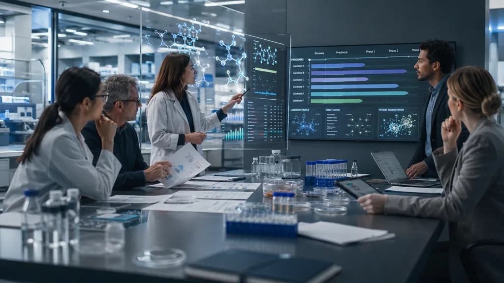 Researchers assess clinical data and overlooked drug-development opportunities as Lōkahi Therapeutics expands its ai² Futures Lab to build a capital-efficient biopharma pipeline. Representative image.