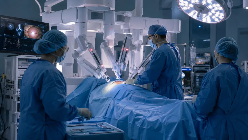 Medicaroid’s Hinotori surgical robot enters the European market after securing CE marking under the Medical Device Regulation, opening the door to wider robotic-assisted surgery adoption across hospitals and specialist centres. Representative image.