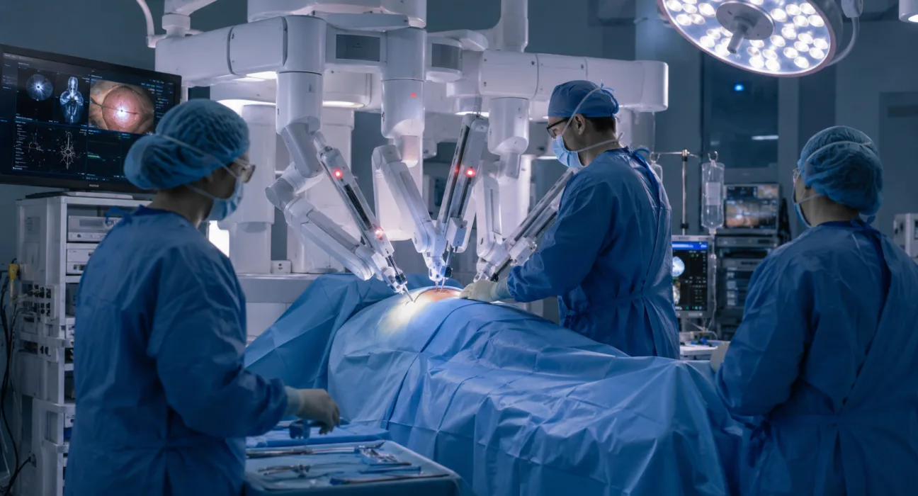 Medicaroid’s Hinotori surgical robot enters the European market after securing CE marking under the Medical Device Regulation, opening the door to wider robotic-assisted surgery adoption across hospitals and specialist centres. Representative image.