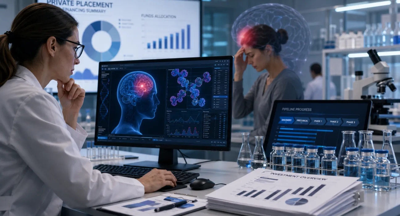 Mentari Therapeutics’ additional $200 million private placement could provide substantial funding for the MT-001 and MT-002 migraine prevention pipeline through key Phase 2a clinical readouts. Representative image.