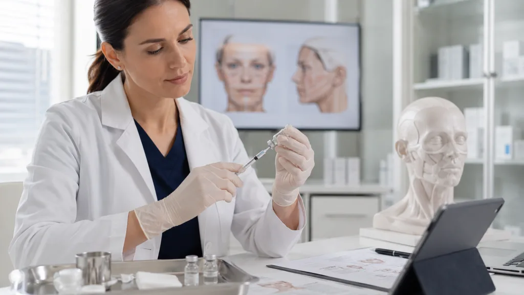 Moyom’s Aphranel European expansion strategy combines EU MDR certification with Expert2Expert-led research, clinical education and physician training in regenerative aesthetics. Representative image.