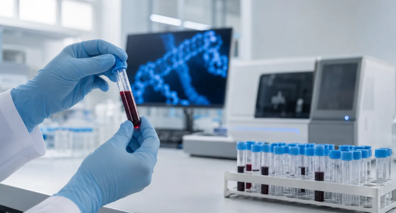 Representative image: Advanced blood-based molecular residual disease testing illustrates Natera’s Signatera expansion in Europe following IVDR certification across multiple cancers.