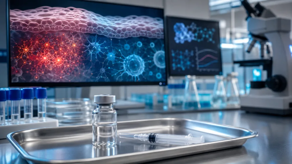 Nektar Therapeutics advances rezpegaldesleukin into the Phase 3 ZENITH-AD programme, testing whether Treg stimulation can transform atopic dermatitis treatment. Representative image.