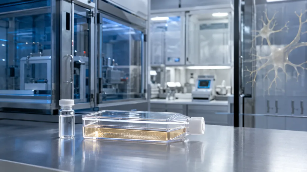 Neuronata-R’s continued conditional approval in South Korea shifts attention to CorestemChemon’s planned ALS stem cell therapy manufacturing restart in 2027. Representative image.