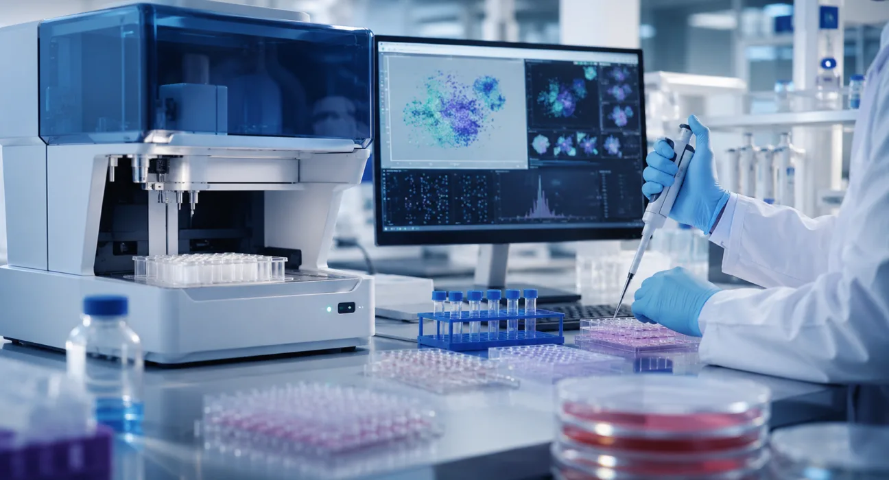 Nova Biomedical’s addition of NanoCellect cell sorting technology could support more integrated cell line development by connecting single-cell isolation, clonality verification and bioprocess analytics. Representative image.