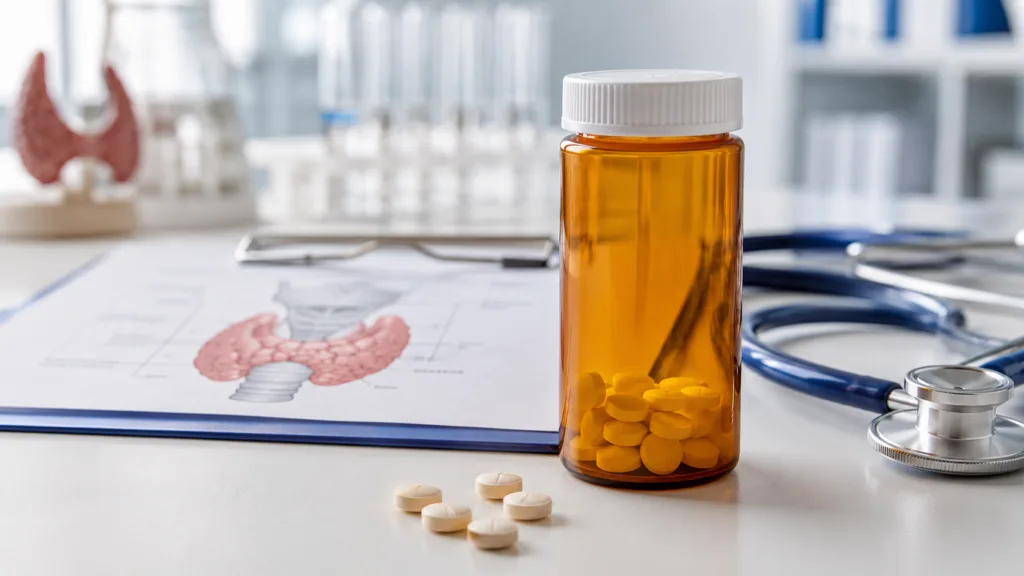 Representative image: Oliva Therapeutics’ Amerithroid launch expands the U.S. market for natural T3 and T4 thyroid hormone replacement as regulatory scrutiny intensifies.