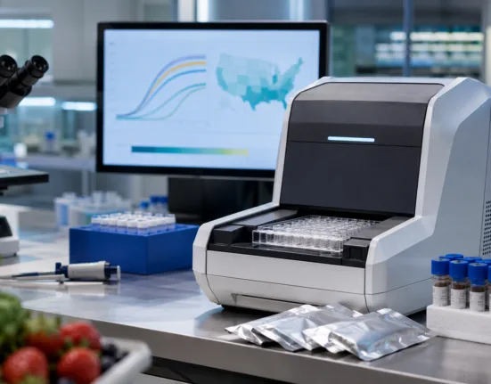 Molecular diagnostic testing moves into focus as QIAGEN highlights its FDA-cleared QIAstat-Dx Gastrointestinal Panel 2 amid rising U.S. Cyclospora cases. Representative image.