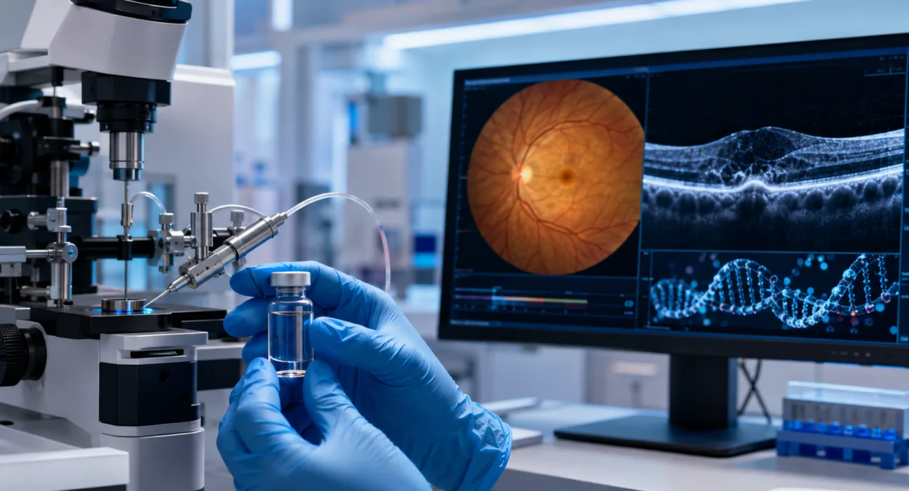 REGENXBIO’s sura-vec gene therapy shows encouraging long-term durability in wet age-related macular degeneration and diabetic retinopathy. Representative image.
