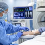 Representative image: A nuclear medicine clinician monitors intravenous radiopharmaceutical administration, reflecting Radnostix’s acquisition of Lucerno Dynamics assets and its expansion into real-time extravasation monitoring, dosimetry and radioligand therapy workflows.