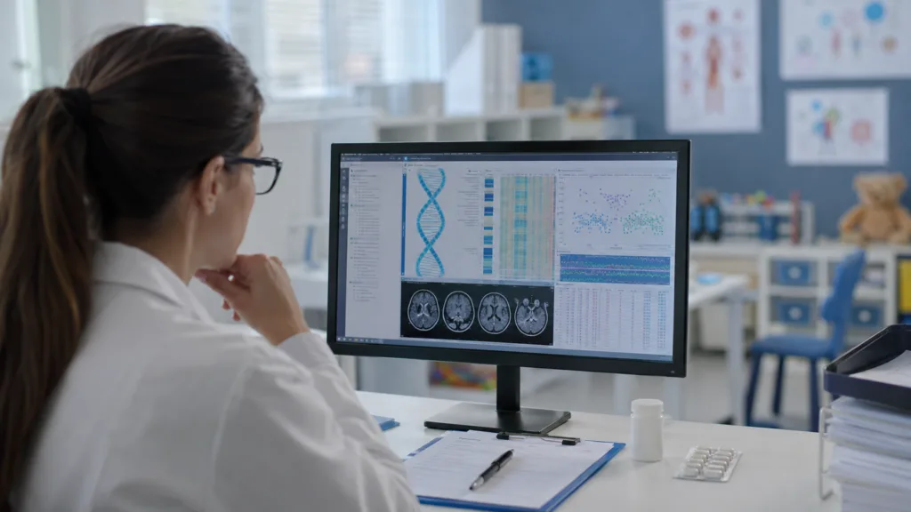 Synaptiq Therapeutics is advancing the acquired SYN-001 clinical programme toward a Phase IIb trial targeting neuropsychiatric symptoms associated with 22q11.2 deletion syndrome. Representative image.