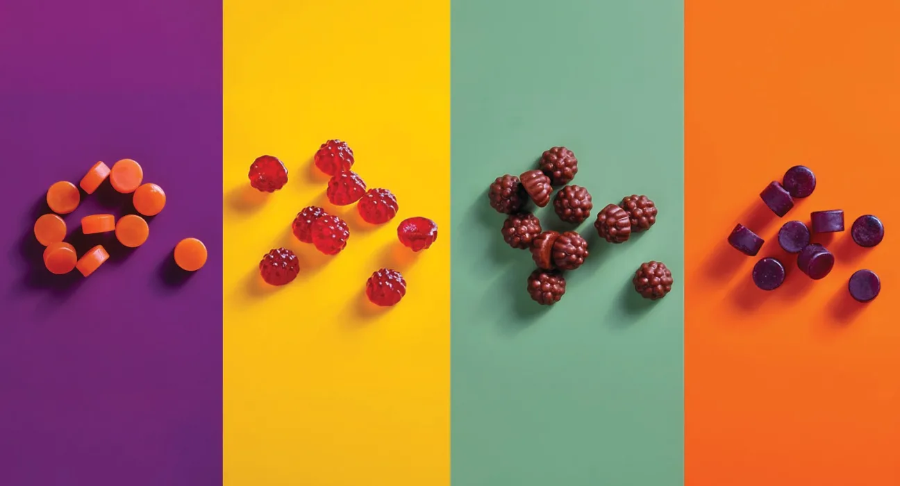 TopGum eye health gummy combines 10 mg lutein with 2 mg zeaxanthin