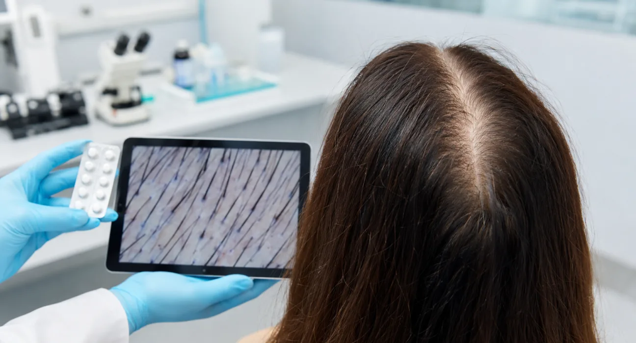 Veradermics’ Study 207 results could offer early insight into VDPHL01’s efficacy, dose response and safety in women with pattern hair loss. Representative image.