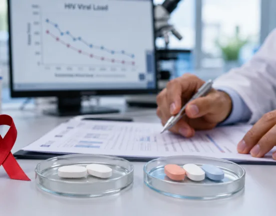 ViiV Healthcare’s two-drug Dovato regimen matched the three-drug Biktarvy regimen for viral suppression at Week 48 in the head-to-head VOGUE HIV study. Representative image.