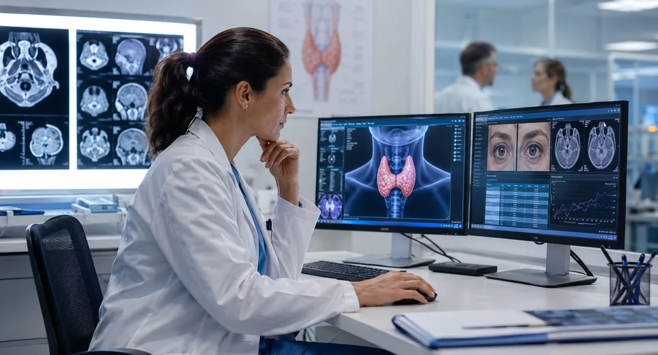 Yarrow Bioscience’s merger with VYNE Therapeutics and the start of Phase 2 dosing for investigational YB-101 place Graves’ disease and thyroid eye disease research at the centre of the newly listed biotechnology company’s strategy. Representative image.
