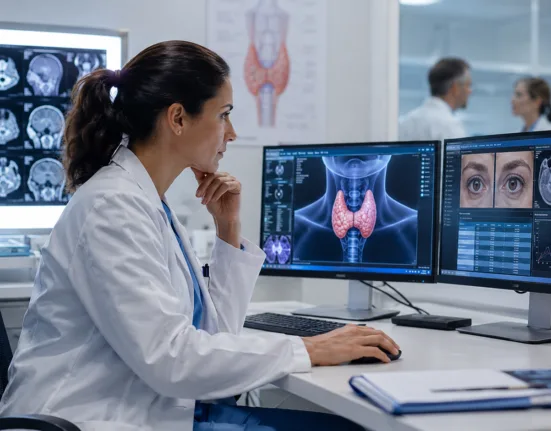 Yarrow Bioscience’s merger with VYNE Therapeutics and the start of Phase 2 dosing for investigational YB-101 place Graves’ disease and thyroid eye disease research at the centre of the newly listed biotechnology company’s strategy. Representative image.
