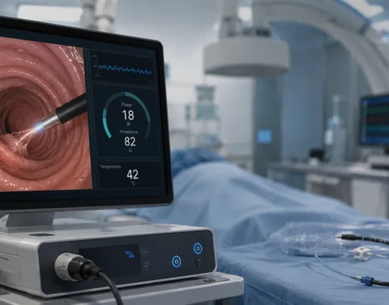 Aqua Medical’s RESTORE-1 IDE study is evaluating whether radiofrequency vapor ablation of proximal intestinal mucosa can improve HbA1c, with the second US patient now treated in the 20-participant trial. Representative image.