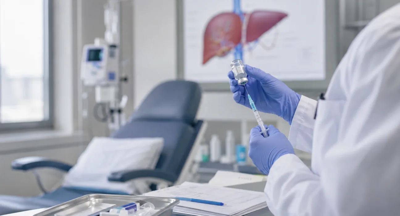 AusperBio’s AHB-171 clinical study marks the first patient dosing of its investigational liver-targeted siRNA candidate for chronic hepatitis B, expanding the company’s pursuit of a functional HBV cure. Representative image.