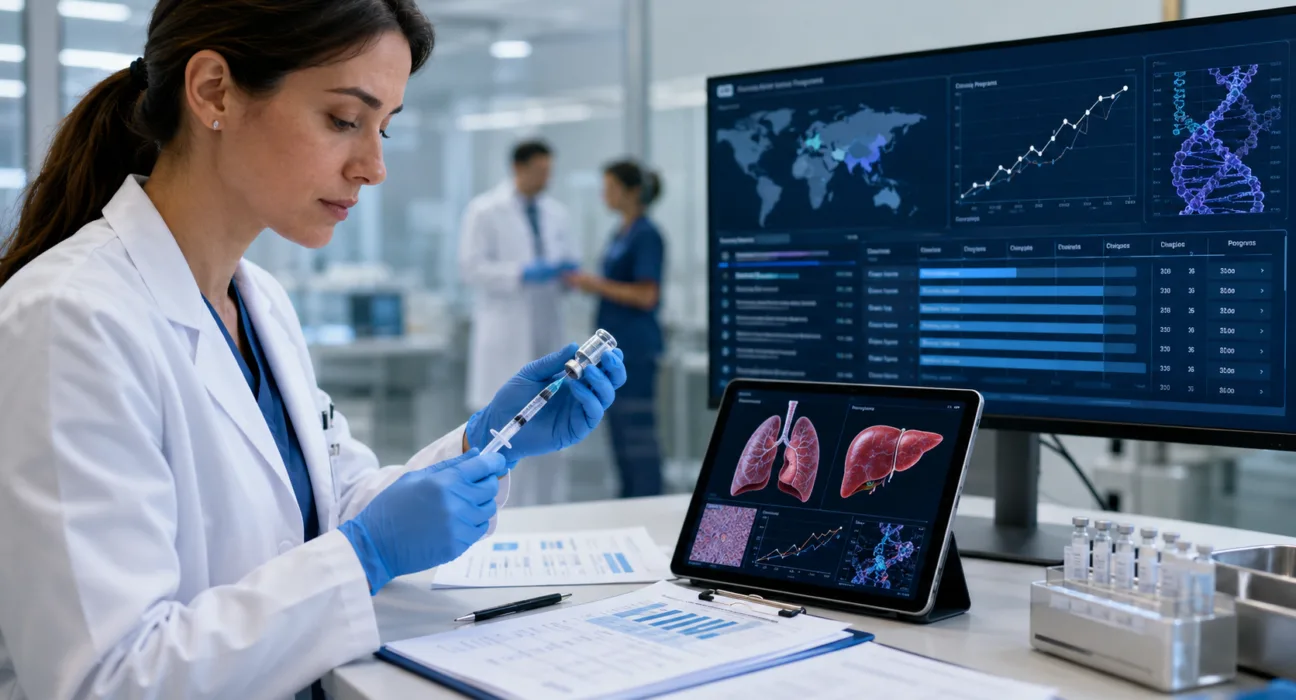 Beam Therapeutics has begun dosing the global pivotal cohort of BEAM-302, advancing a one-time in vivo base-editing therapy designed to address both lung and liver disease in severe alpha-1 antitrypsin deficiency. Representative image.