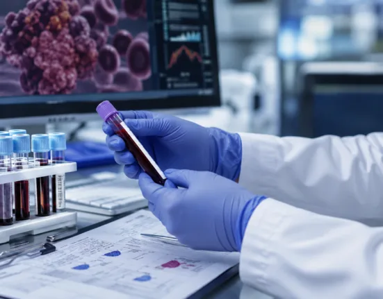 Representative image: Laboratory blood analysis illustrating Cadrenal Therapeutics’ CAD-1005 program as the company gains FDA alignment for a Phase 3 trial targeting thromboembolic complications in heparin-induced thrombocytopenia.