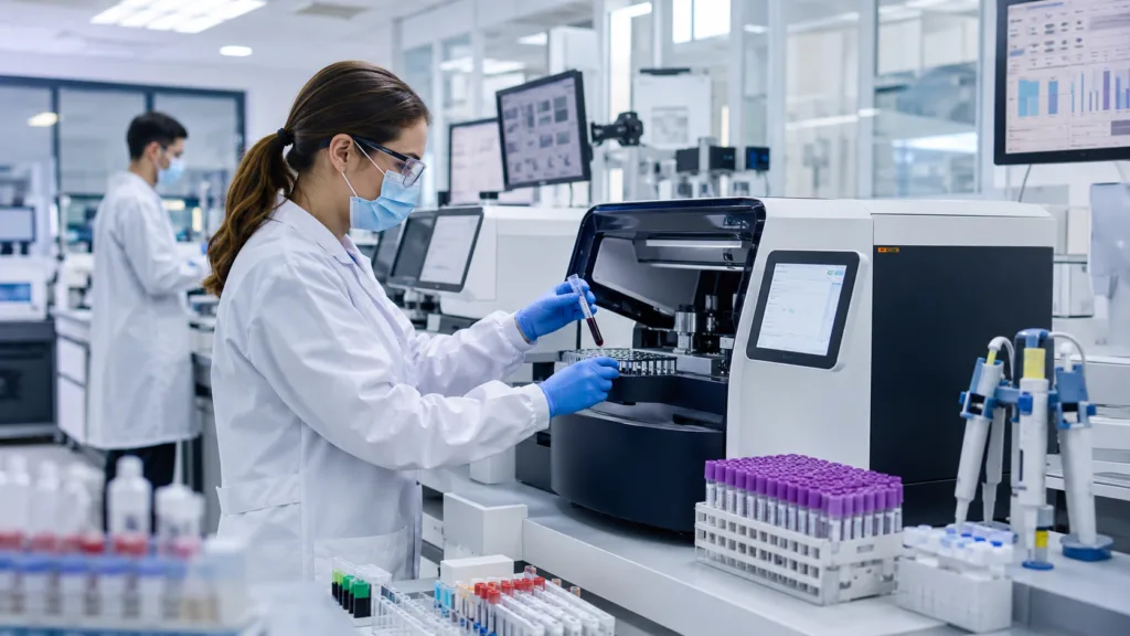 Cardio Diagnostics begins in-house processing of Epi+Gen CHD and PrecisionCHD tests at its new high-complexity CLIA-certified laboratory in Iowa City, bringing cardiovascular diagnostic testing, quality control and turnaround management under one roof. Representative image.