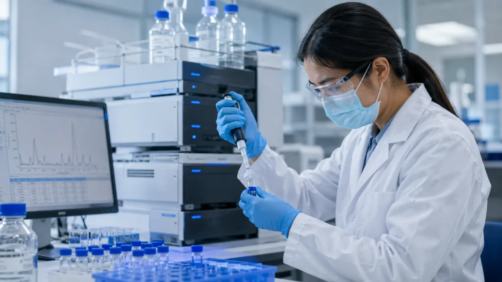 Cytovance Biologics is expanding its biologics development model with standalone analytical services covering method development, validation, GMP testing and stability programs without requiring a manufacturing contract. Representative image.