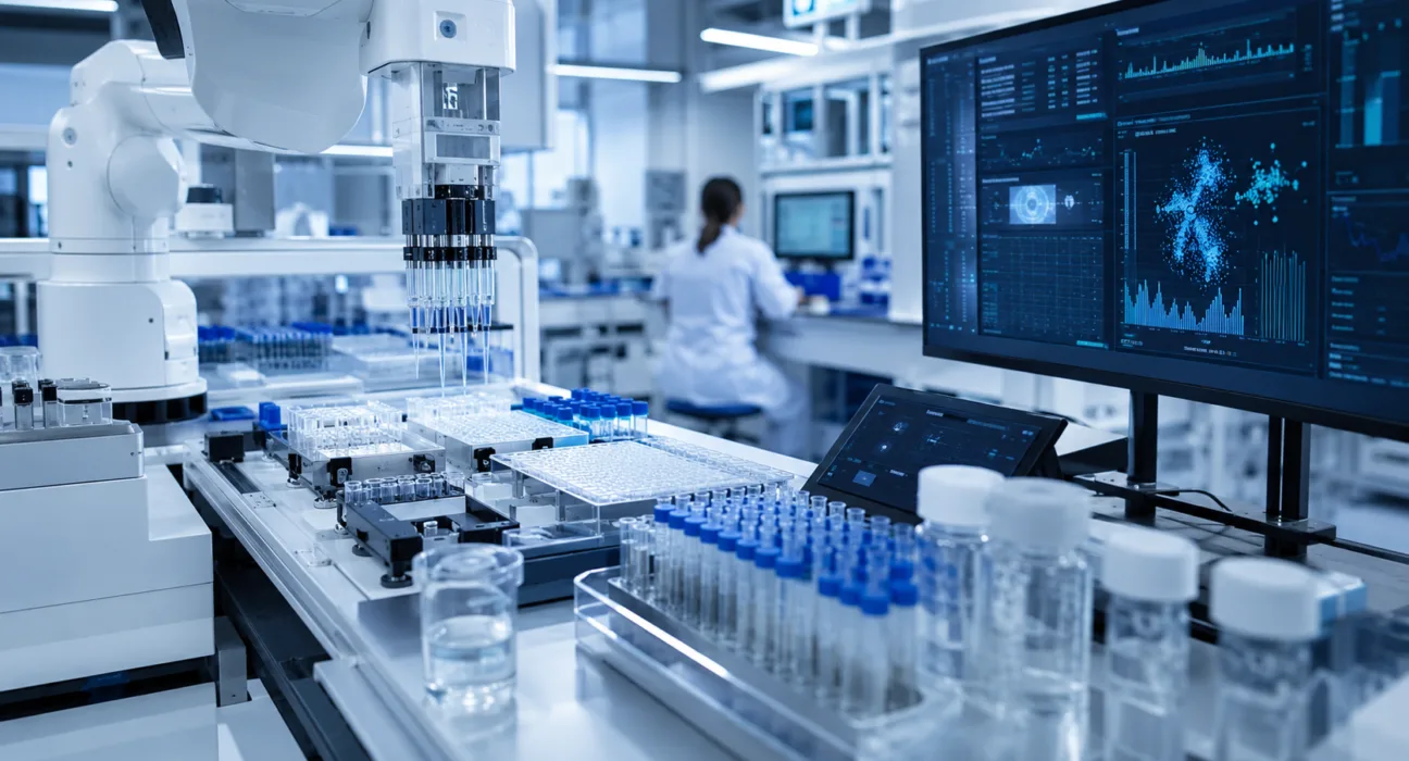 Dash Bio’s $30 million Series A is aimed at scaling automated bioanalysis, laboratory robotics and faster drug development workflows for pharmaceutical and biotechnology companies. Representative image.