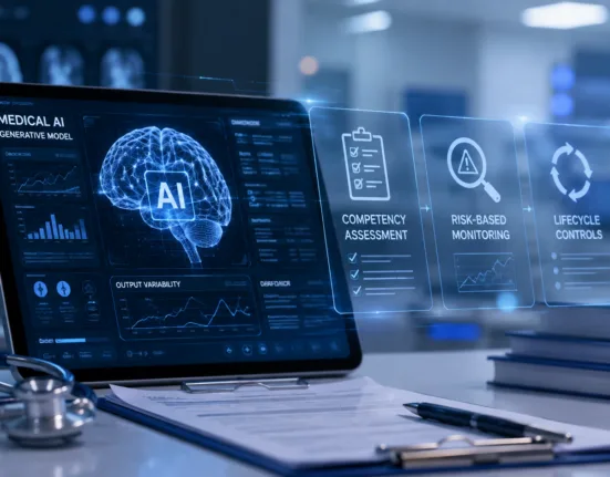 FDA is exploring competency assessment, risk-based monitoring and new lifecycle controls for generative AI medical devices, addressing a regulatory challenge created by outputs that can change with prompts, clinical context and evolving software. Representative image.