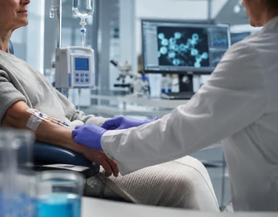 GlycoNex has dosed the first patient in a Phase I trial of GNX1021, beginning the clinical evaluation of its glycan-directed antibody-drug conjugate in advanced gastrointestinal cancers. Representative image.