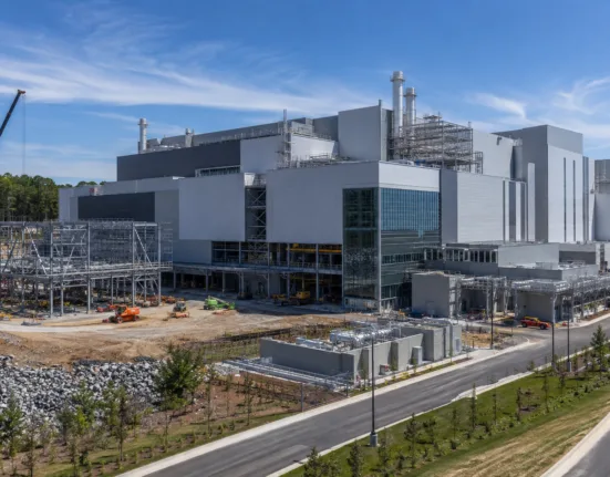 Genentech’s $2 billion Holly Springs manufacturing facility is taking shape as Roche builds U.S. production capacity for future metabolic and obesity medicines. Representative image.