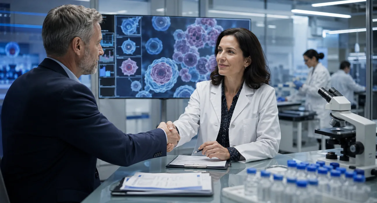 Innate Pharma’s lacutamab partnership with Sobi could unlock the TELLOMAK-3 Phase 3 trial and a potential accelerated approval pathway in T-cell lymphoma, with the licensing agreement carrying up to $580 million in potential value. Representative image.