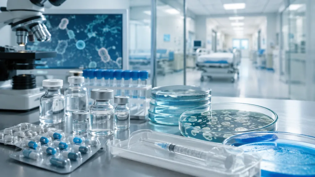 Innoviva’s XACDURO, ZEVTERA and NUZOLVENCE highlight the company’s expanding antimicrobial portfolio after all three therapies were named finalists for the 2026 Prix Galien USA Best Pharmaceutical Product Award. Representative image.